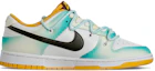 Lookbook 【定製球鞋】Nike Dunk Low Retro 迷幻多巴胺 笑臉 漸變 夏日 光暈 解構 低幫 板鞋 男款 黑白黃