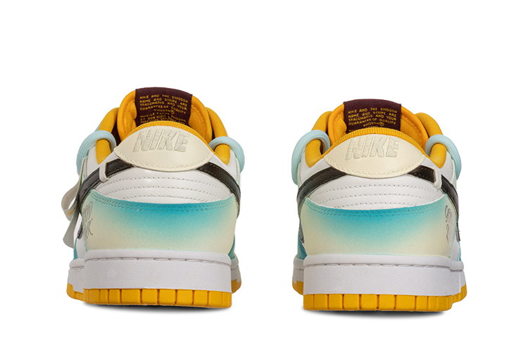 Purchase [Sepatu Custom] Nike Dunk Low Retro 'Dopamine Gradient Smile' DD1391-702(Team62-迷幻多巴胺)