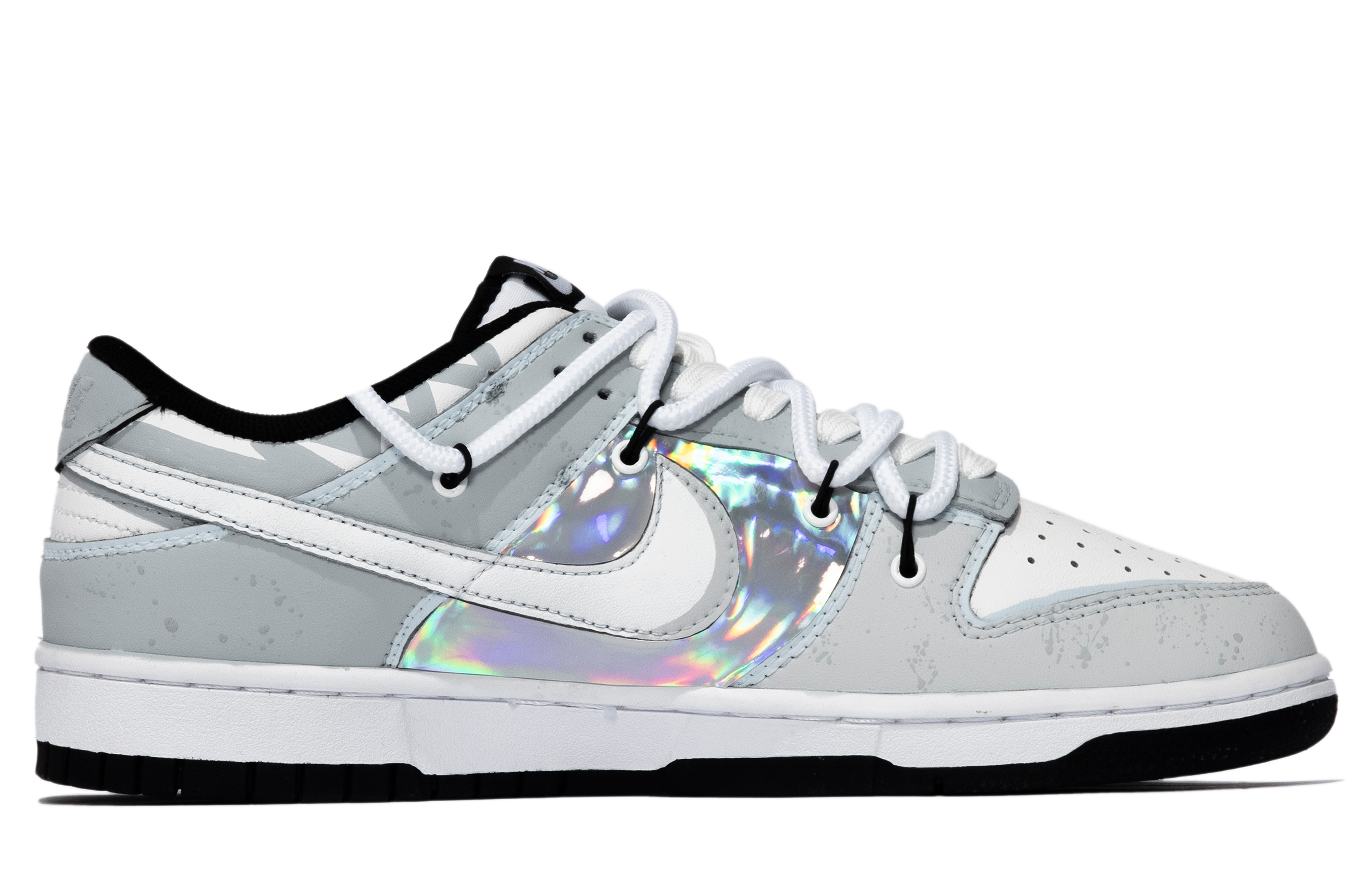 Order [カスタムシューズ] Nike Dunk Low Retro 'ドリームギャラクシー ホワイト/グレー/ブルー' DD1391-100(TeamM-男款梦压星河S-BOX)
