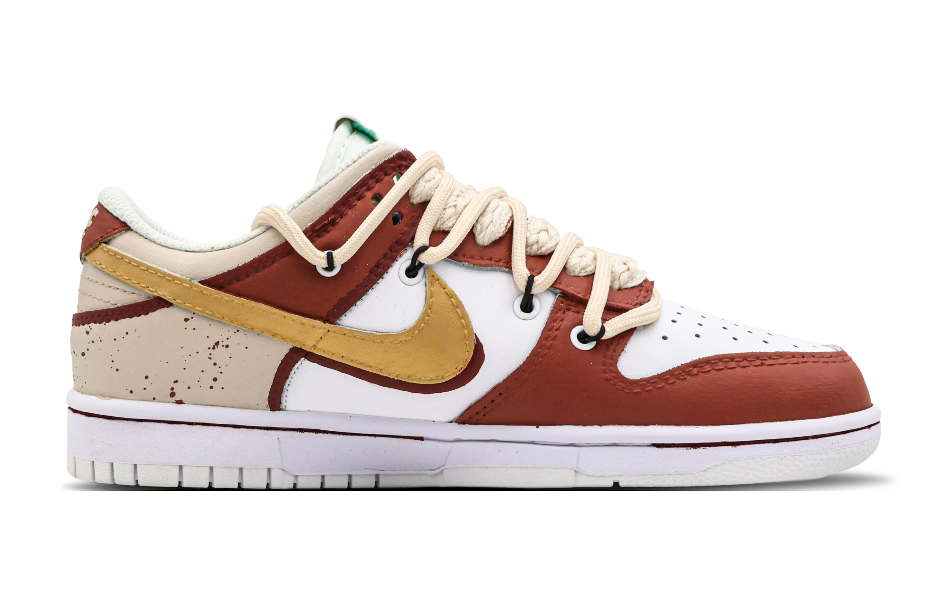 Order [Kasud Custom] Nike Dunk Low Retro 'Drunken Dream Merah' DH9765-100(Team53-女款醉梦卿颜S-BOX)