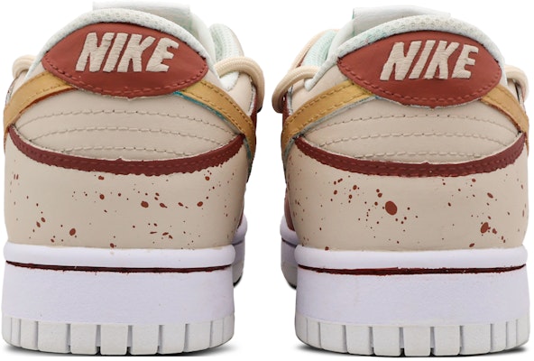 【定制球鞋】Nike Dunk Low 醉夢卿顏 Retro 無性別風 情侶 休閒 低筒 板鞋 GS 紅色 Shop 【定制球鞋】Nike Dunk Low 醉夢卿顏 Retro 無性別風 情侶 休閒 低筒 板鞋 GS 紅色