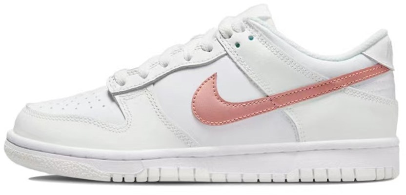 【定制球鞋】Nike Dunk Low 醉夢卿顏 Retro 無性別風 情侶 休閒 低筒 板鞋 GS 紅色 Details for 【定制球鞋】Nike Dunk Low 醉夢卿顏 Retro 無性別風 情侶 休閒 低筒 板鞋 GS 紅色