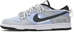 Buy 【訂製球鞋】Nike Dunk Low Retro 榆木眼鏡 溫柔 高級小眾 清新 低筒 板鞋 男款 灰藍