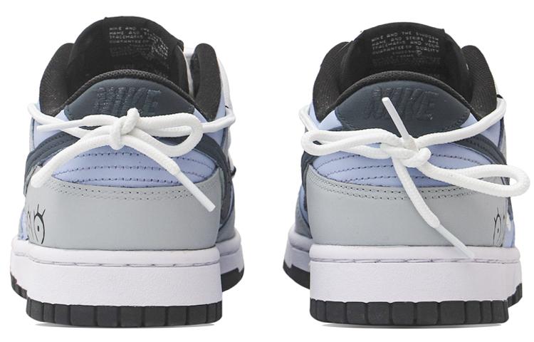 Shop 【訂製球鞋】Nike Dunk Low Retro 榆木眼鏡 溫柔 高級小眾 清新 低筒 板鞋 男款 灰藍