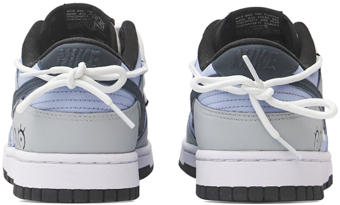 【訂製球鞋】Nike Dunk Low Retro 榆木眼鏡 溫柔 高級小眾 清新 低筒 板鞋 男款 灰藍 Shop 【訂製球鞋】Nike Dunk Low Retro 榆木眼鏡 溫柔 高級小眾 清新 低筒 板鞋 男款 灰藍