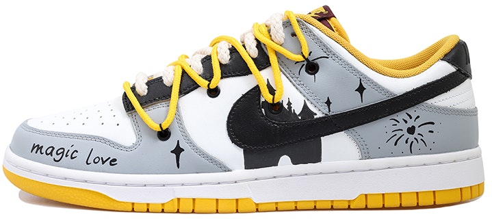 custom-shoes-nike-dunk-low-retro-fireworks-silhouette