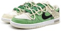 Shop 【カスタムシューズ】ナイキ ダンク ロー レトロ 'Flame Thorns 蛍光グリーン' DJ6188-100(Team16-男款火焰荆棘)