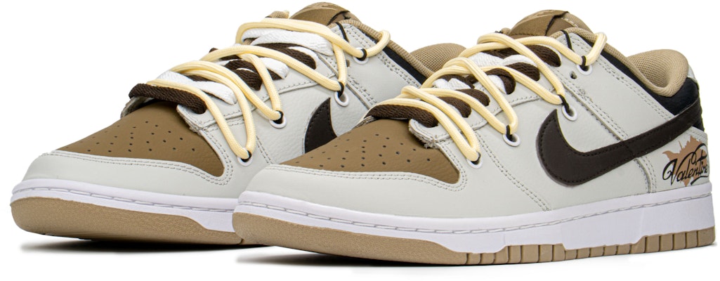 나이키 덩크 로우 포레스트 디컨 크림브라운 (커스텀) DJ6188-200(TeamA-DK男森林米棕S-BOX) Lookbook 나이키 덩크 로우 포레스트 디컨 크림브라운 (커스텀) DJ6188-200(TeamA-DK男森林米棕S-BOX)