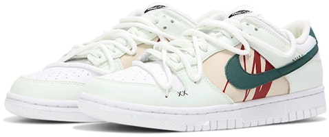 나이키 덩크 로우 레트로 '포레스트 그린 오아시스' (커스텀) DJ6188-101(Team24-男款绿洲) Lookbook 나이키 덩크 로우 레트로 '포레스트 그린 오아시스' (커스텀) DJ6188-101(Team24-男款绿洲)