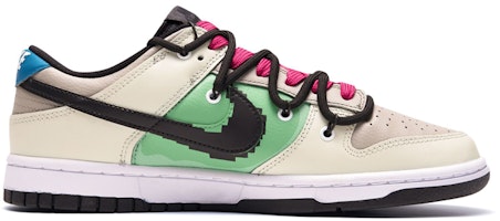나이키 덩크 로우 레트로 '게임보이' (그린/블랙/베이지) DJ6188-002(TeamR-男款游戏机) Order 나이키 덩크 로우 레트로 '게임보이' (그린/블랙/베이지) DJ6188-002(TeamR-男款游戏机)