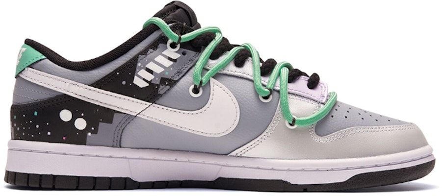 Zapatillas Nike Dunk Low Retro 'Gameboy Pixel Monster Verde Negro Gris' DJ6188-002(TeamR-男款像素怪兽) Order Zapatillas Nike Dunk Low Retro 'Gameboy Pixel Monster Verde Negro Gris' DJ6188-002(TeamR-男款像素怪兽)