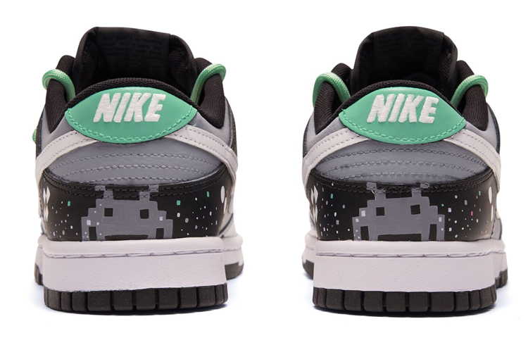 Shop カスタム Dunk Low レトロ "ゲームボーイ風ドット緑黒灰" DJ6188-002(TeamR-男款像素怪兽)