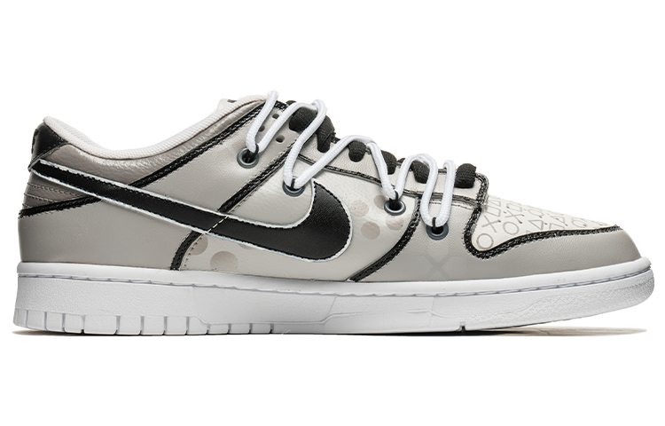 Order 【定製球鞋】 Nike Dunk Low Retro 野鶴製造 電競遊戲機主題 立體按鍵 二次元 耐磨 低幫 板鞋 男款 灰白黑