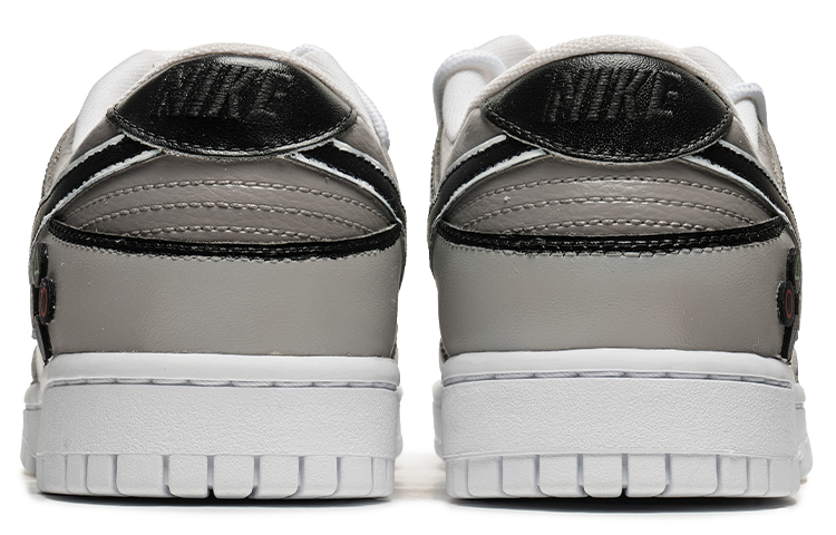 Shop 【定製球鞋】 Nike Dunk Low Retro 野鶴製造 電競遊戲機主題 立體按鍵 二次元 耐磨 低幫 板鞋 男款 灰白黑