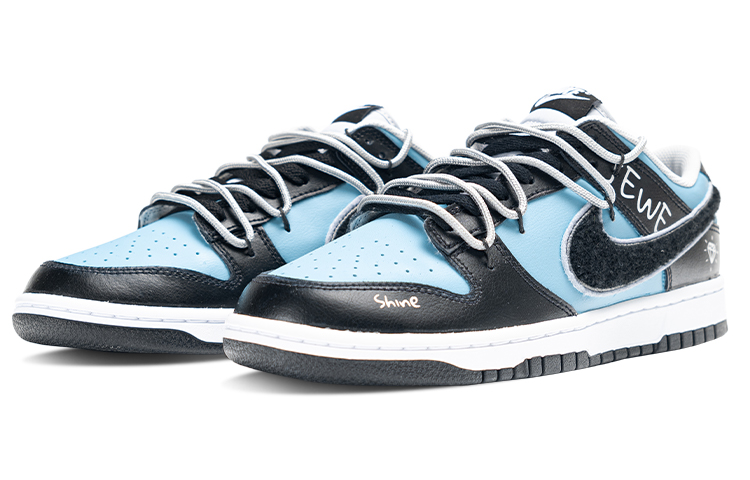 Lookbook [Kasut Custom] Nike Dunk Low Retro 'Gemstone Green - Hitam Kelabu' DQ7683-001(Team拾陆-钻石男款)