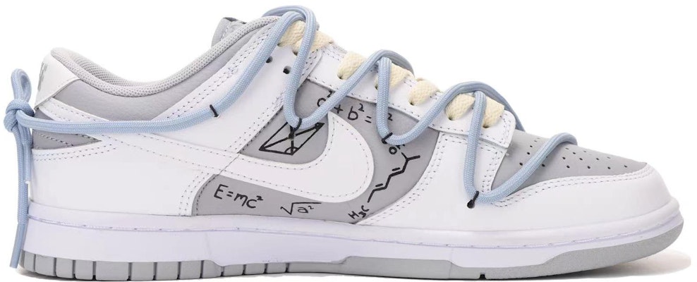 나이키 덩크 로우 레트로 "그래피티 그레이" (커스텀) DJ6188-003(Team32-男款几何数学) Order 나이키 덩크 로우 레트로 "그래피티 그레이" (커스텀) DJ6188-003(Team32-男款几何数学)