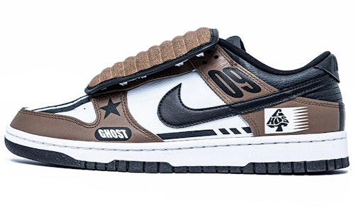 나이키 덩크 로우 레트로 '고스트 브라운-화이트'(커스텀) DJ6188-002(Team1-男款九号幽灵) Buy 나이키 덩크 로우 레트로 '고스트 브라운-화이트'(커스텀) DJ6188-002(Team1-男款九号幽灵)