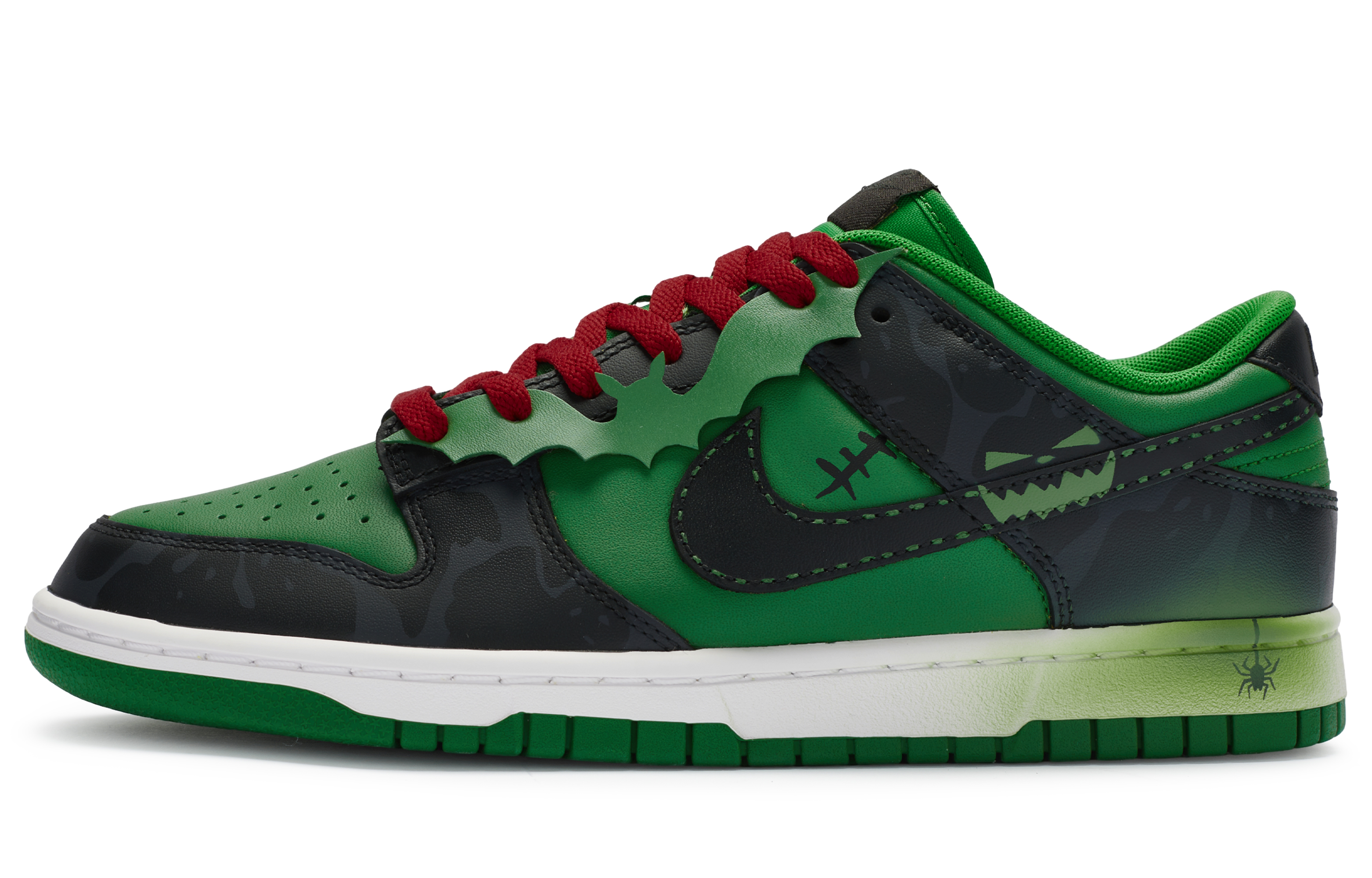 Buy [Kasut Custom] Nike Dunk Low Retro 'Pesta Hantu Hijau Hitam' DV0833-300-485010