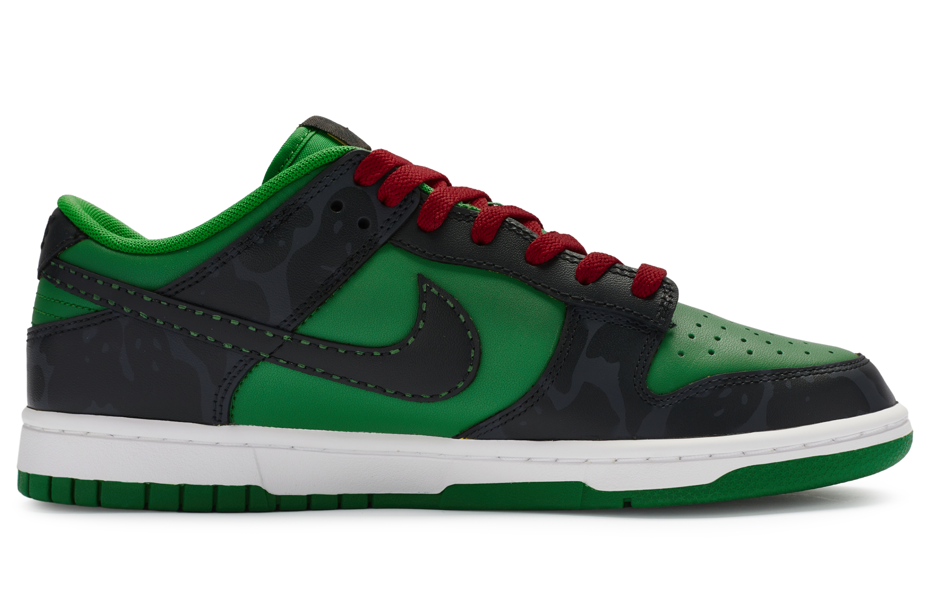 Order [Kasut Custom] Nike Dunk Low Retro 'Pesta Hantu Hijau Hitam' DV0833-300-485010