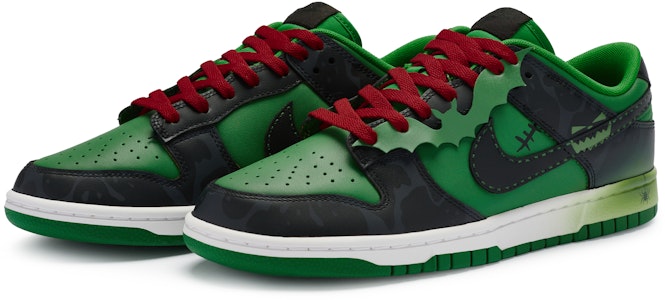 나이키 덩크 로우 레트로 '유령 파티 녹검' (Nike Dunk Low Retro 'Ghost Party Green Black') DV0833-300-485010 Lookbook 나이키 덩크 로우 레트로 '유령 파티 녹검' (Nike Dunk Low Retro 'Ghost Party Green Black') DV0833-300-485010