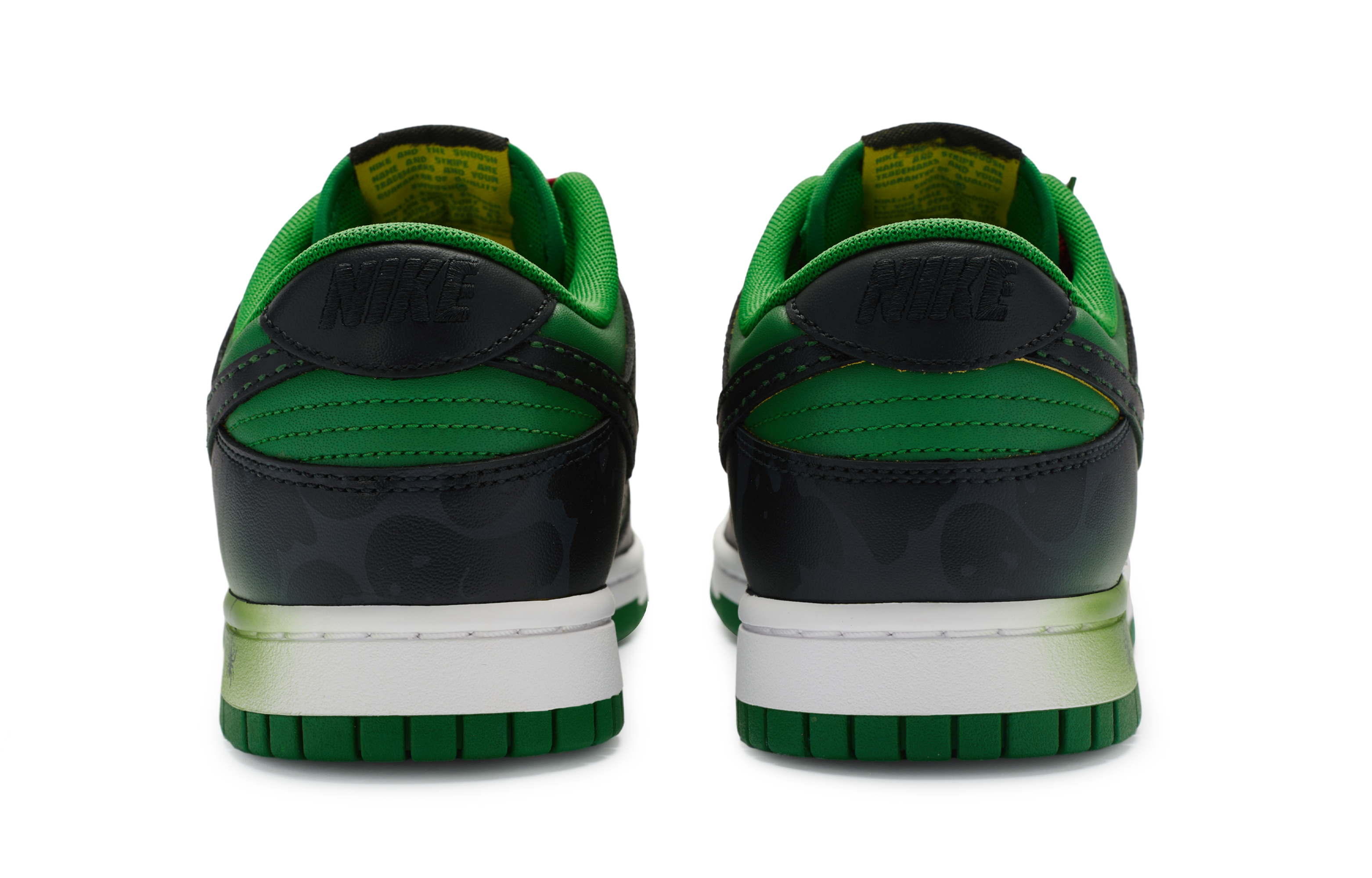 Shop [Kasut Custom] Nike Dunk Low Retro 'Pesta Hantu Hijau Hitam' DV0833-300-485010