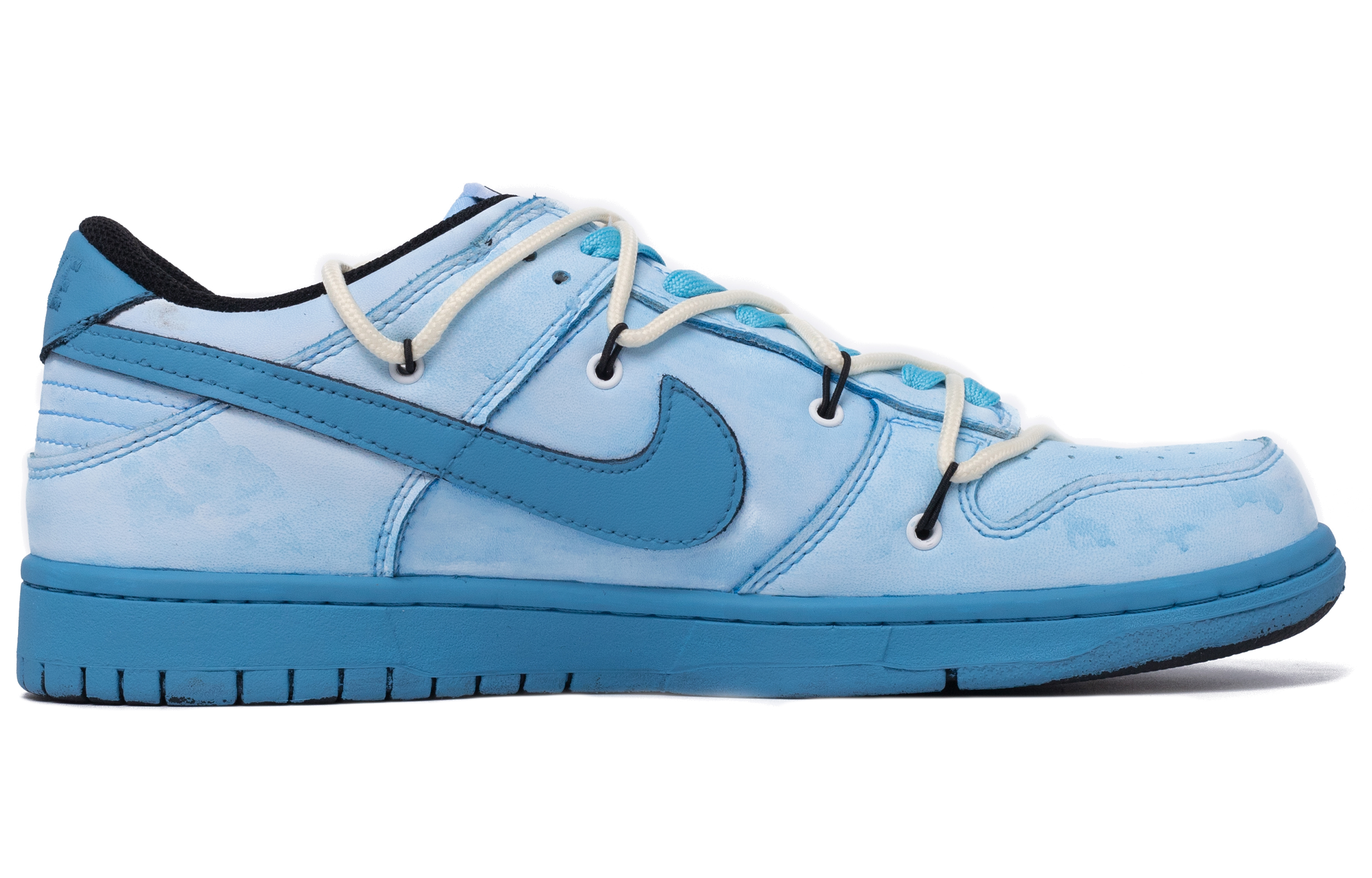 Order [Zapatos Personalizados] Nike Dunk Low Retro 'Azul Glaciar' DJ6188-101(TeamM-男款隐雾冰川冰川蓝)