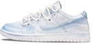 Buy 【訂製球鞋】Nike Dunk Low Retro Vibe風 解構 漸變 手繪噴繪 低幫 板鞋 男款 白藍