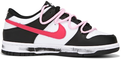 カスタム ダンク ロー "グラフィティ黒ピンク" (カスタム Dunk Low "グラフィティ黒ピンク") DD1391-100(Team24-男款粉色双钩) Order カスタム ダンク ロー "グラフィティ黒ピンク" (カスタム Dunk Low "グラフィティ黒ピンク") DD1391-100(Team24-男款粉色双钩)