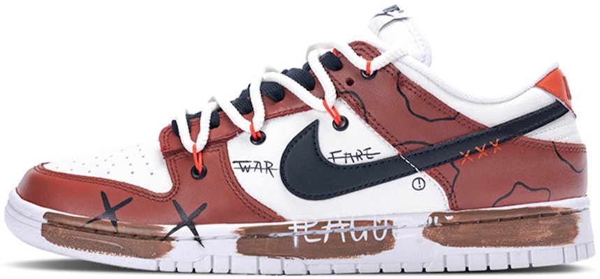 나이키 덩크 로우 레트로 '그라피티 블러드' (50 characters) DJ6188-101(Team拾陆-男款反战涂鸦) Buy 나이키 덩크 로우 레트로 '그라피티 블러드' (50 characters) DJ6188-101(Team拾陆-男款反战涂鸦)