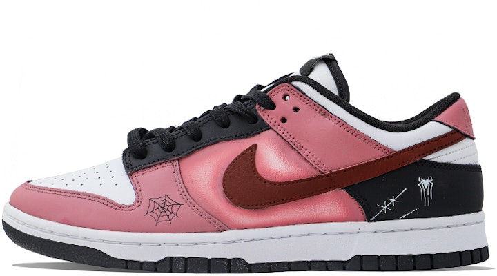 【定制球鞋】 Nike Dunk Low Retro 潮流簡約風 幽靈蜘蛛 塗鴉 低幫 板鞋 男款 黑紅色 Buy 【定制球鞋】 Nike Dunk Low Retro 潮流簡約風 幽靈蜘蛛 塗鴉 低幫 板鞋 男款 黑紅色