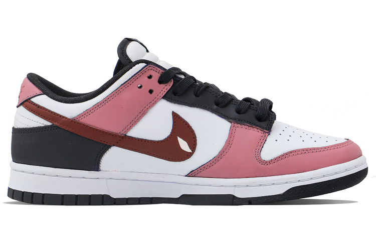 Order 【定制球鞋】 Nike Dunk Low Retro 潮流簡約風 幽靈蜘蛛 塗鴉 低幫 板鞋 男款 黑紅色