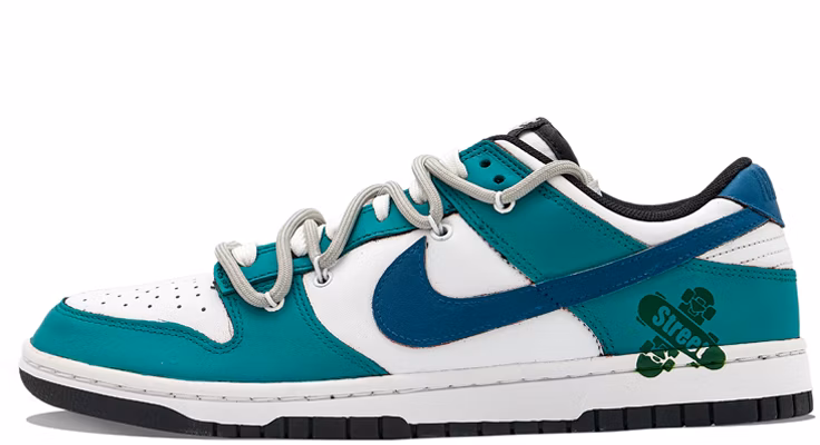 custom-shoes-nike-dunk-low-retro-graffiti-green