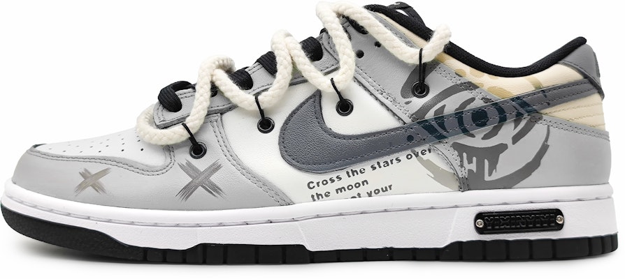 나이키 덩크 로우 레트로 '그라피티 모란디 그레이-화이트' (커스텀) DD1391-100(Team16-男款誓言之眼解构灰) Buy 나이키 덩크 로우 레트로 '그라피티 모란디 그레이-화이트' (커스텀) DD1391-100(Team16-男款誓言之眼解构灰)