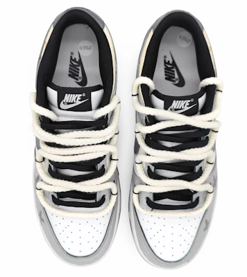 【定制鞋款】Nike Dunk Low 复古 '涂鸦 莫兰迪灰-白' DD1391-100(Team16-男款誓言之眼解构灰) Shop 【定制鞋款】Nike Dunk Low 复古 '涂鸦 莫兰迪灰-白' DD1391-100(Team16-男款誓言之眼解构灰)