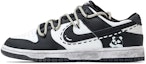 Buy 【定制球鞋】Nike Dunk Low Retro 潮流簡約風 二次元小熊貓 塗鴉 低幫 板鞋 男款 黑白