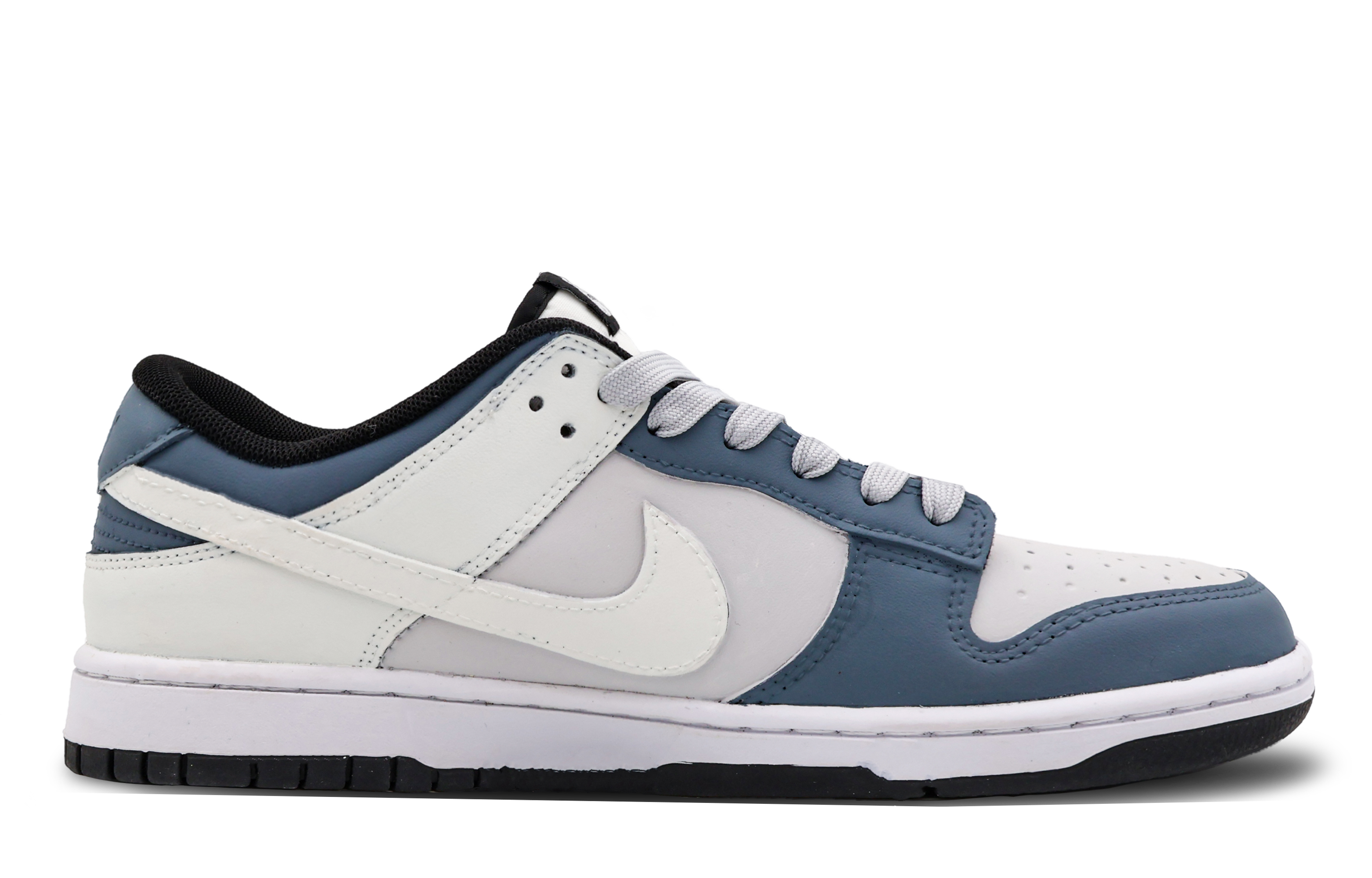 Order [Sepatu Custom] Nike Dunk Low Retro 'Abu Biru Putih' CW1590-100(Team53-女款无月夜S-BOX)