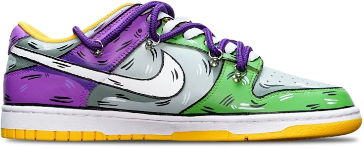 ナイキ ダンク ロー レトロ "緑灰紫シャークスウッシュ" DD1391-702(TeamT-鲨鱼绿灰紫S-BOX) Order ナイキ ダンク ロー レトロ "緑灰紫シャークスウッシュ" DD1391-702(TeamT-鲨鱼绿灰紫S-BOX)