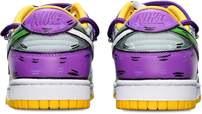 ナイキ ダンク ロー レトロ "緑灰紫シャークスウッシュ" DD1391-702(TeamT-鲨鱼绿灰紫S-BOX) Shop ナイキ ダンク ロー レトロ "緑灰紫シャークスウッシュ" DD1391-702(TeamT-鲨鱼绿灰紫S-BOX)