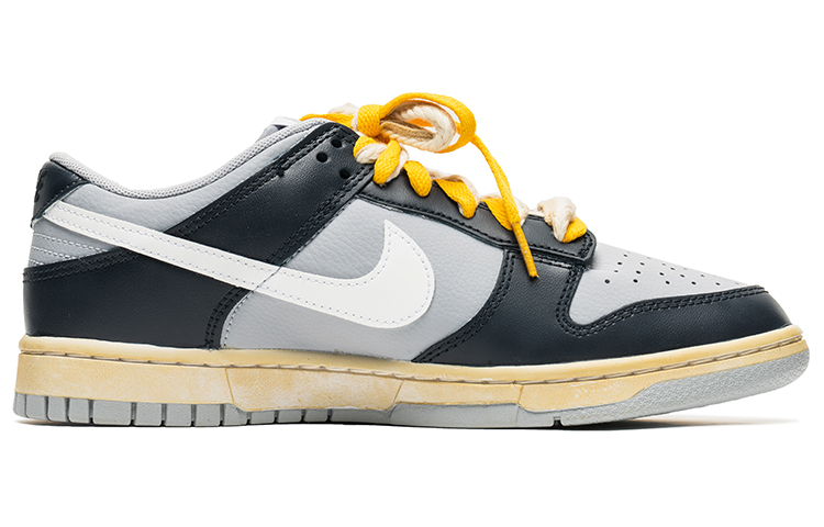 Order [Sepatu Custom] Nike Dunk Low Retro 'Abu-abu Hitam Bintik' DJ6188-003(TeamB-复古艺术黑灰-BOX)