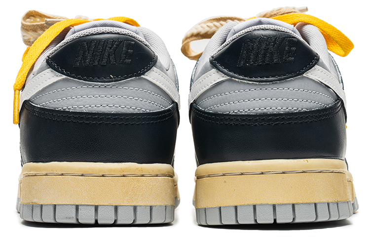 Shop [Sepatu Custom] Nike Dunk Low Retro 'Abu-abu Hitam Bintik' DJ6188-003(TeamB-复古艺术黑灰-BOX)