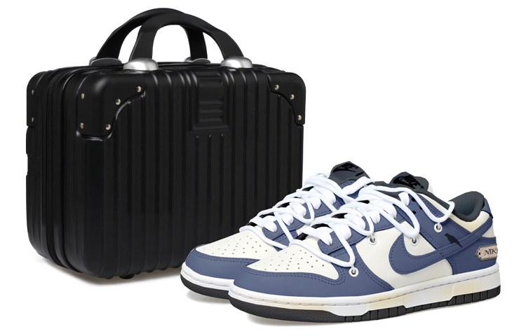 [Custom Shoes] Nike Dunk Low Retro 'Grey Blue Beige'