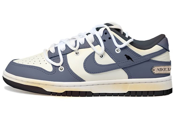 [Custom Shoes] Nike Dunk Low Retro 'Grey Blue Beige' 圖 2