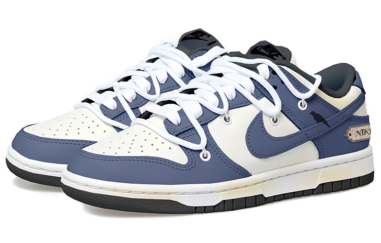 [Custom Shoes] Nike Dunk Low Retro 'Grey Blue Beige' 圖 4