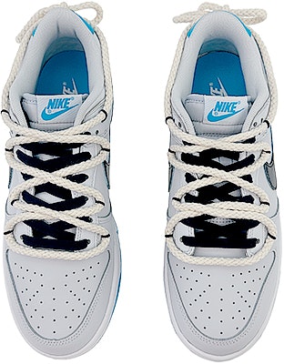 나이키 덩크 로우 레트로 '회청 잉어' (커스텀) DV0831-001(Team40-男款锦鲤灰蓝) Shop 나이키 덩크 로우 레트로 '회청 잉어' (커스텀) DV0831-001(Team40-男款锦鲤灰蓝)