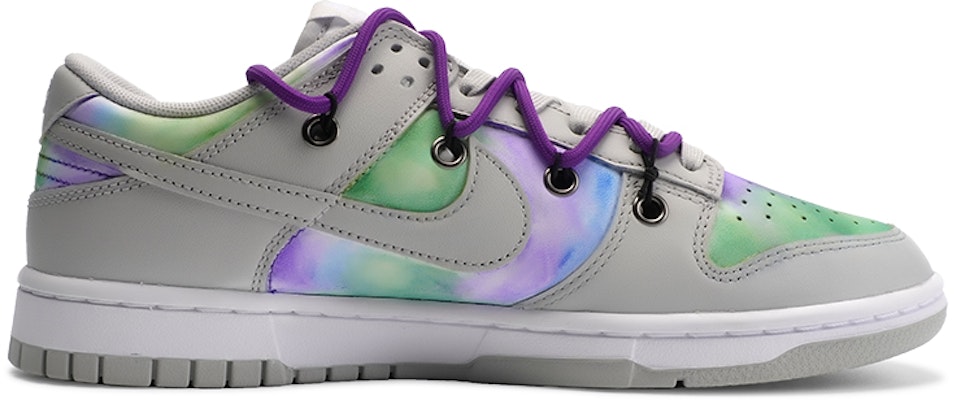 나이키 덩크 로우 레트로 '회/파/보/녹 타이다이 디컨' DD1391-103(TeamI-男款解构鞋带紫提乌龙) Order 나이키 덩크 로우 레트로 '회/파/보/녹 타이다이 디컨' DD1391-103(TeamI-男款解构鞋带紫提乌龙)