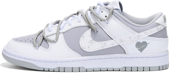 나이키 덩크 로우 레트로 '회색 해체 알파벳' (custom shoes is implied) DJ6188-003(Team拾伍-男款灰爱心二) Buy 나이키 덩크 로우 레트로 '회색 해체 알파벳' (custom shoes is implied) DJ6188-003(Team拾伍-男款灰爱心二)
