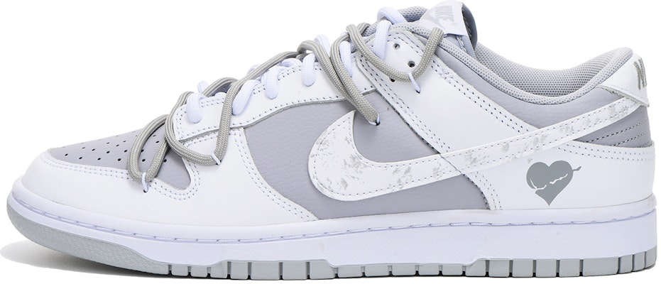 나이키 덩크 로우 레트로 '회색 해체 알파벳' (custom shoes is implied) DJ6188-003(Team拾伍-男款灰爱心二) Buy 나이키 덩크 로우 레트로 '회색 해체 알파벳' (custom shoes is implied) DJ6188-003(Team拾伍-男款灰爱心二)