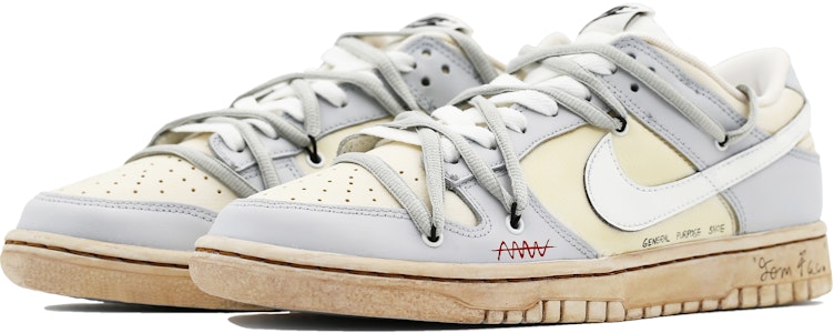 나이키 덩크 로우 레트로 '그레이 다이어리' (커스텀) DJ6188-101(Team31-男款灰色日记) Lookbook 나이키 덩크 로우 레트로 '그레이 다이어리' (커스텀) DJ6188-101(Team31-男款灰色日记)