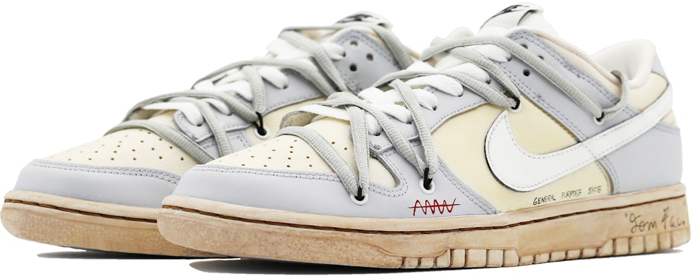 나이키 덩크 로우 레트로 '그레이 다이어리' (커스텀) DJ6188-101(Team31-男款灰色日记) Lookbook 나이키 덩크 로우 레트로 '그레이 다이어리' (커스텀) DJ6188-101(Team31-男款灰色日记)