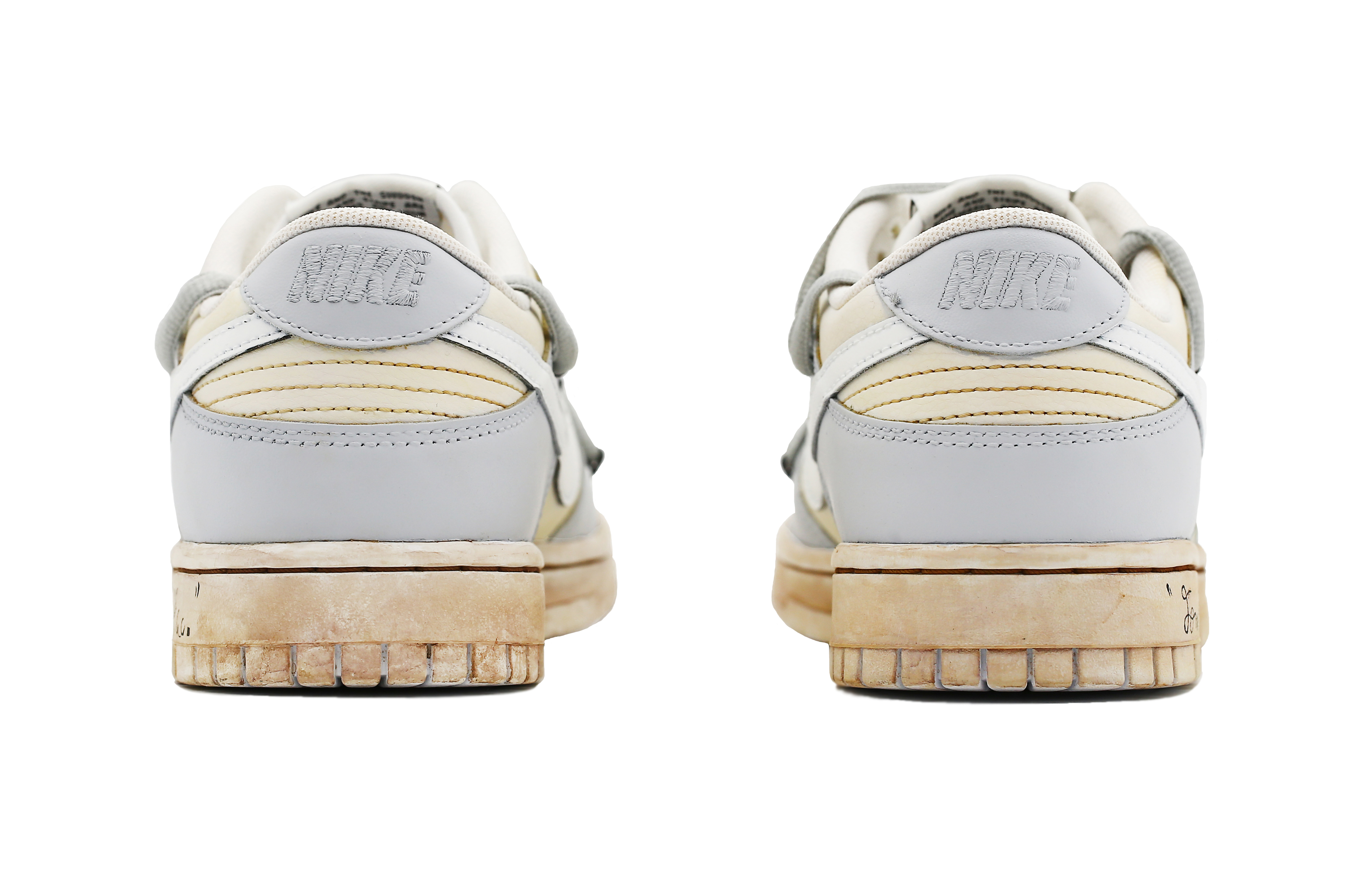 Shop Nike Dunk Low Retro "グレーダイアリー" (カスタム) DJ6188-101(Team31-男款灰色日记)